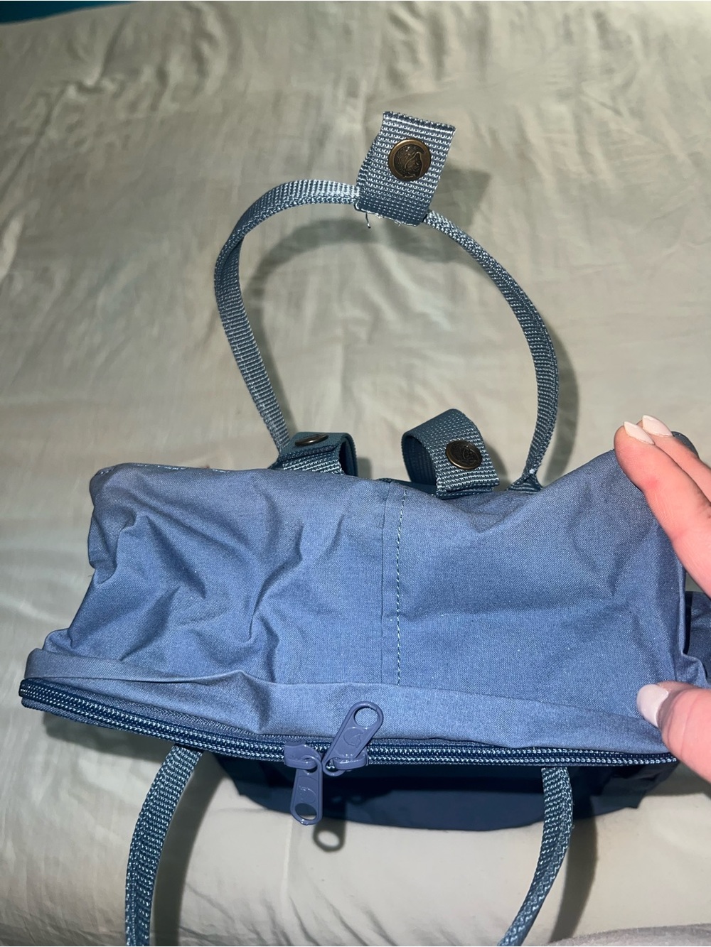 Fjallraven Kånken Original Backpack - Blue Ridge - Picture 3 of 10
